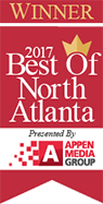 WINNER - 2017 Best of North Atlanta